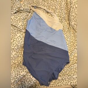 Summersalt One Shoulder Bathing Suit Size 14 LT